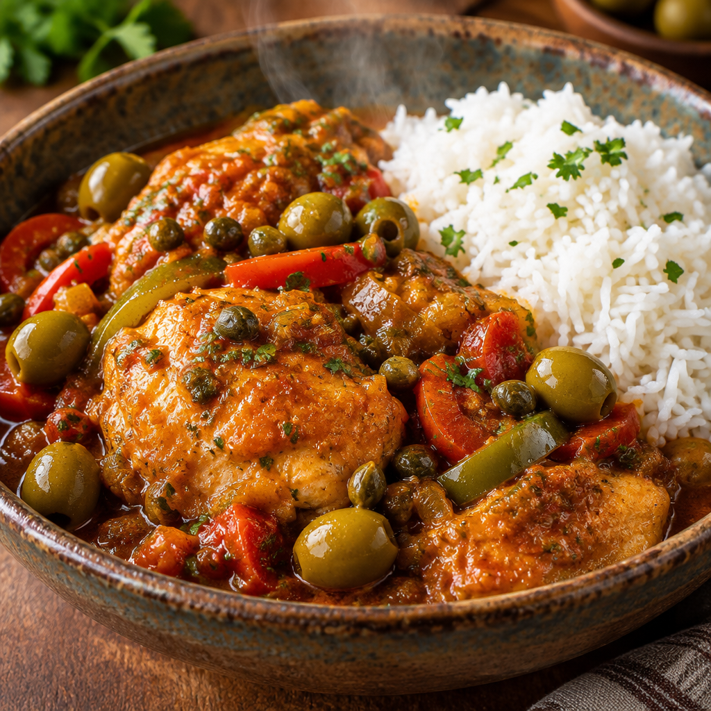 Pollo Guisada
